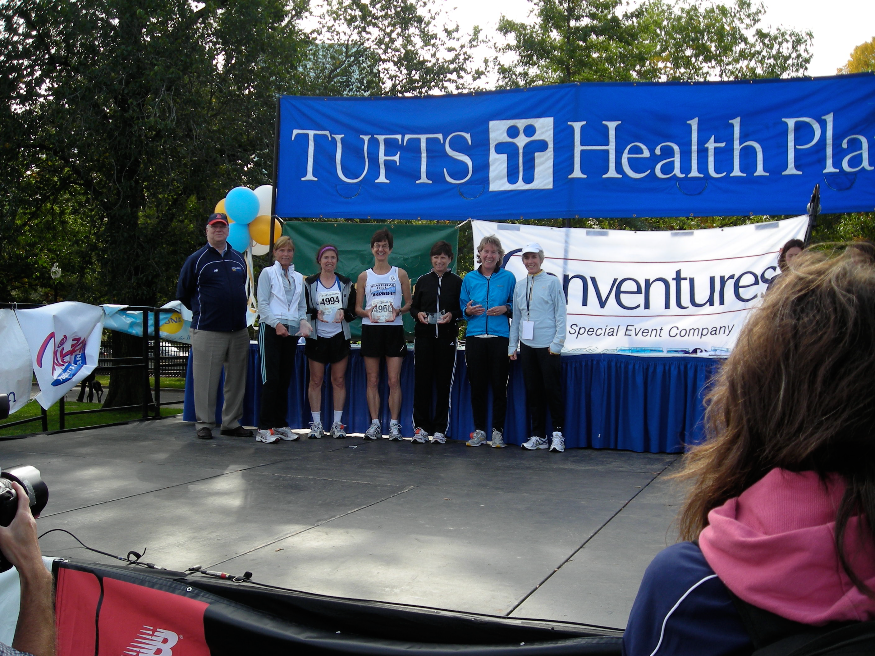 The year I came in 5th in AG and got to stand next to Joan Benoit Samuelson.. so exciting!