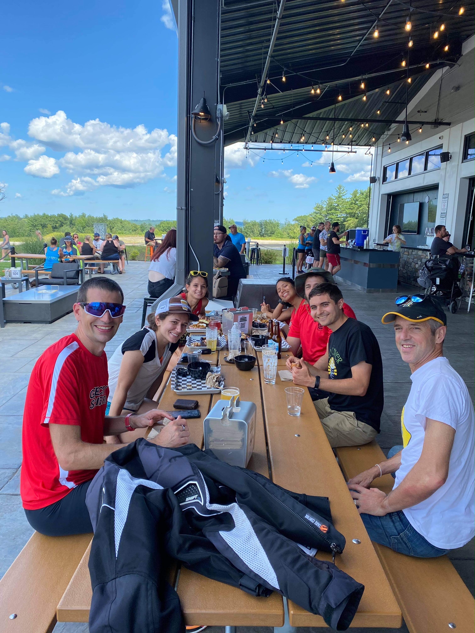 A handful of the GCS squad that has kept me going the past few years. We were celebrating winning the Millennium Running Brewery Chase Relay back in July 2021